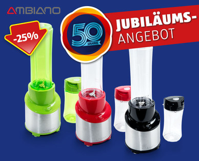 AMBIANO Edelstahl-Smoothiemaker