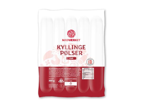 Kyllingepølser