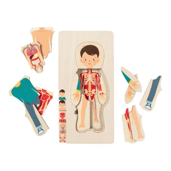 PLAYLAND(R) 				Puzzle didactique en bois