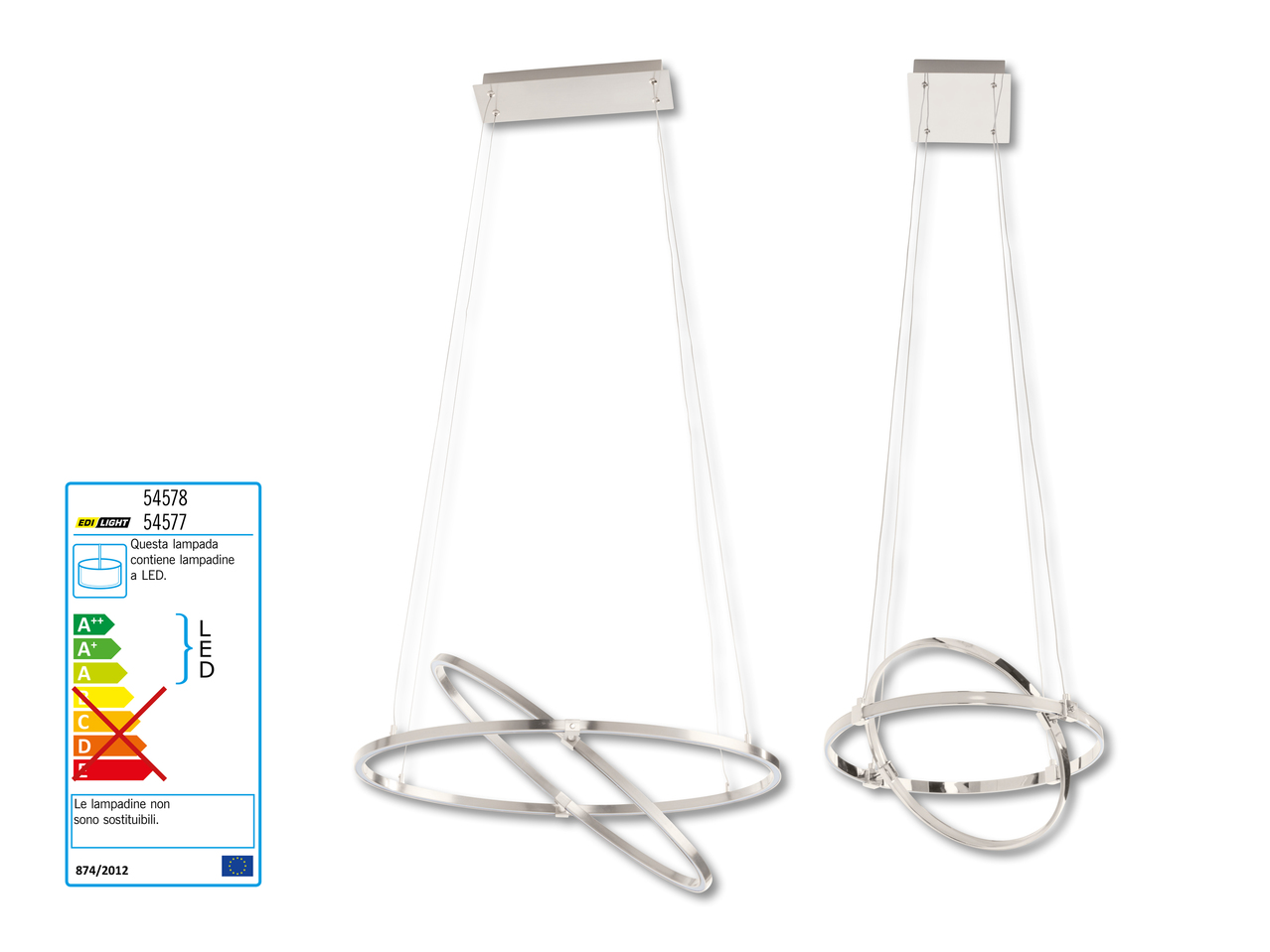 Lampada a sospensione a LED