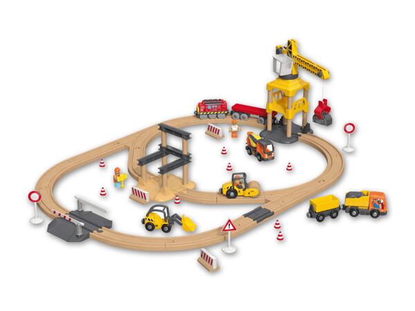 Holz Eisenbahnset "L"