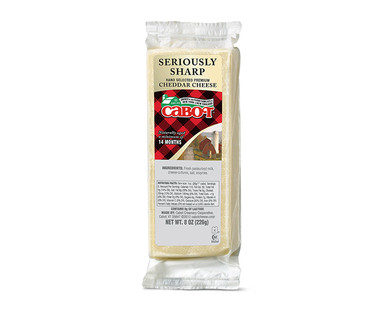 Cabot Seriously Sharp & Hot Habanero Deli Bars