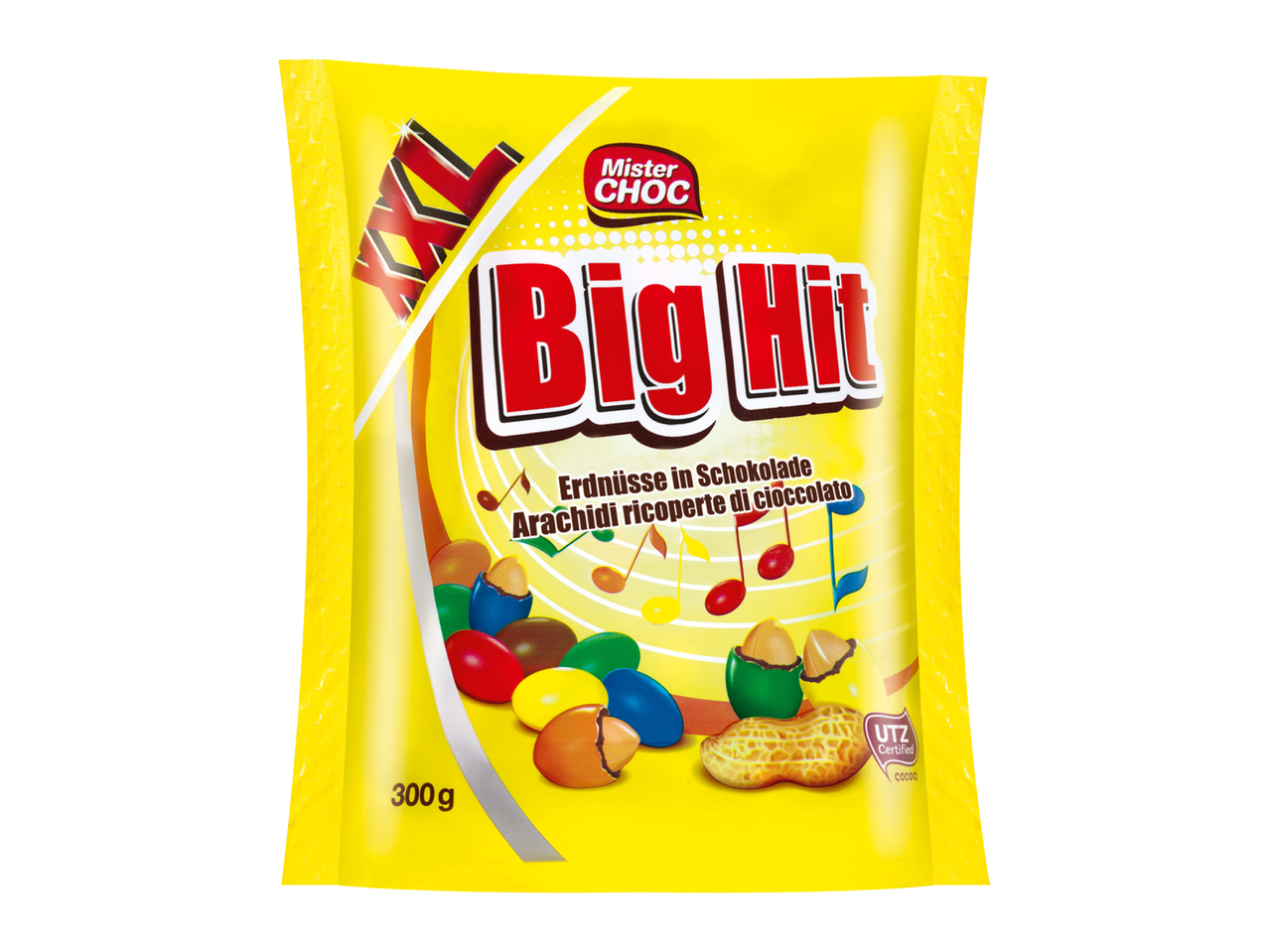 Arachidi ricoperte di cioccolato XXL
