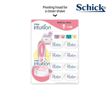 Schick Intuition Women's Razor Special Pack 