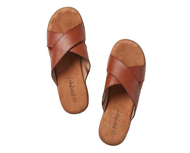 Women's Leather Comfort Sandals