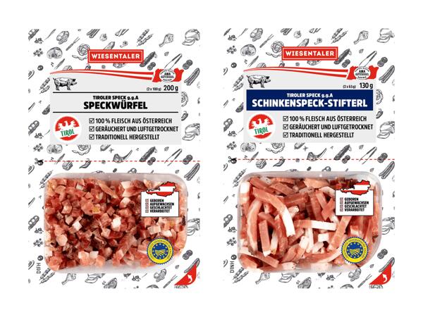 Speckwürfel oder -stifterl