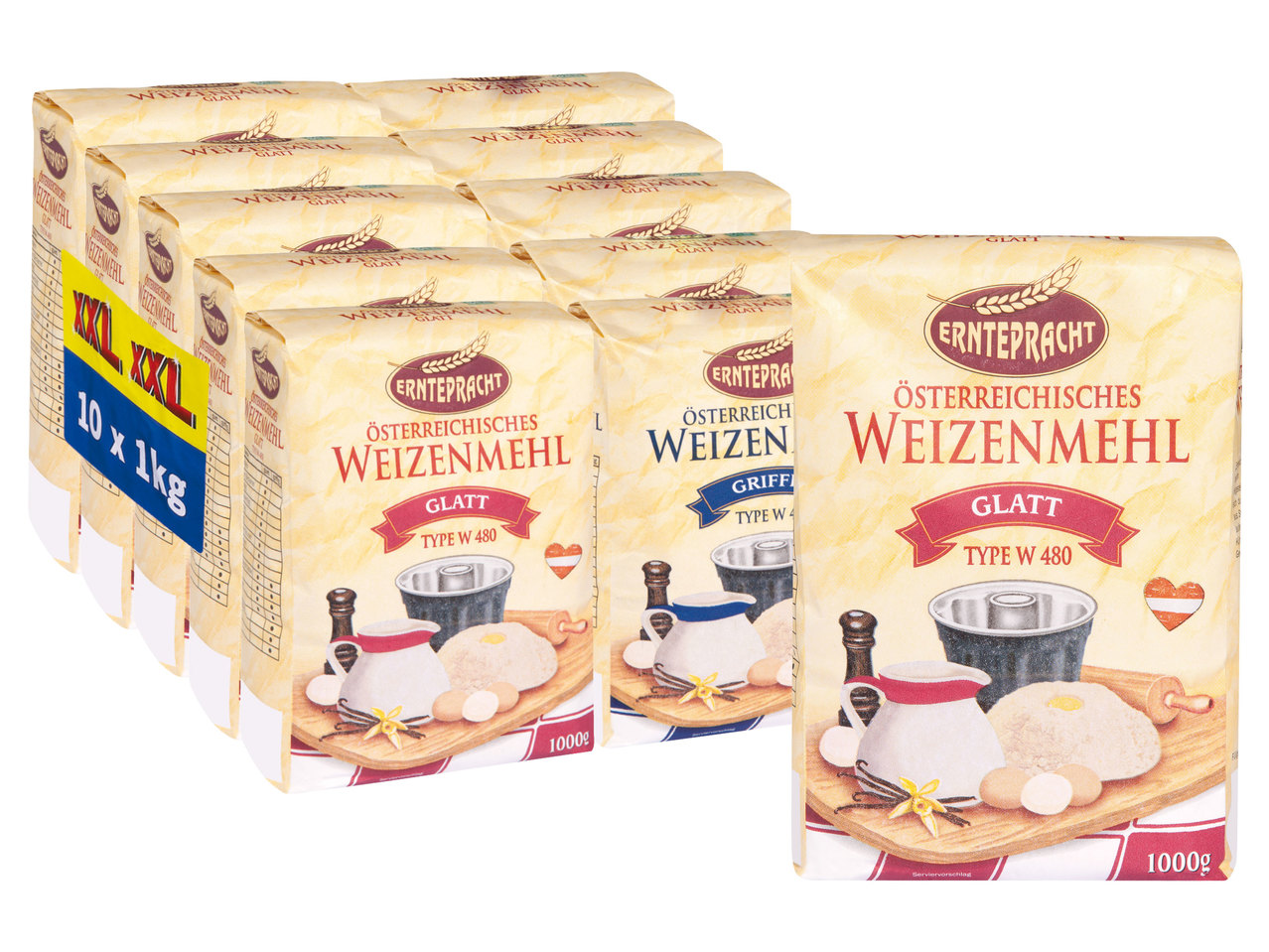 ERNTEPRACHT Weizenmehl