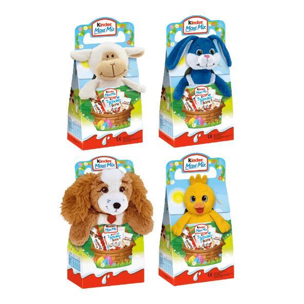 KINDER(R) 				Chocolade met knuffel