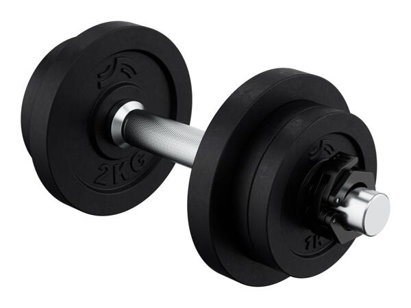 Crivit 10kg Dumbbell Set - 9 Pieces