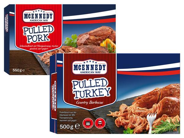 Pulled Pork oder Turkey