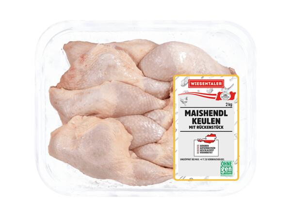 Frische Maishendl Keulen