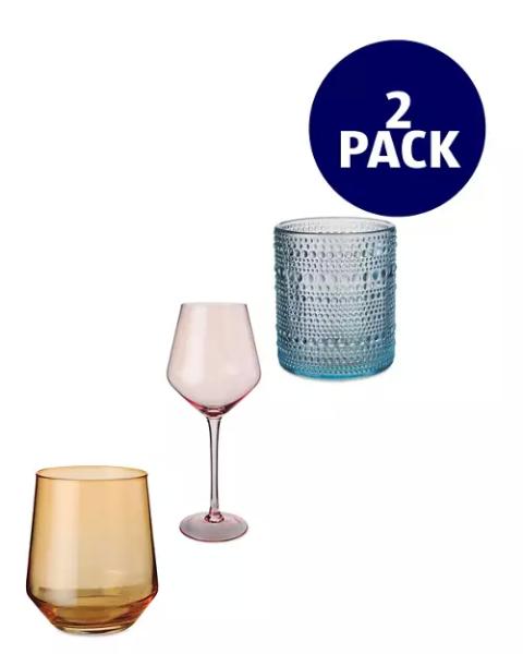 Colourful Glassware Set