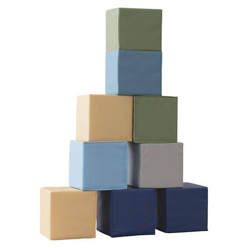 9 Pack Foam Stacking Cubes