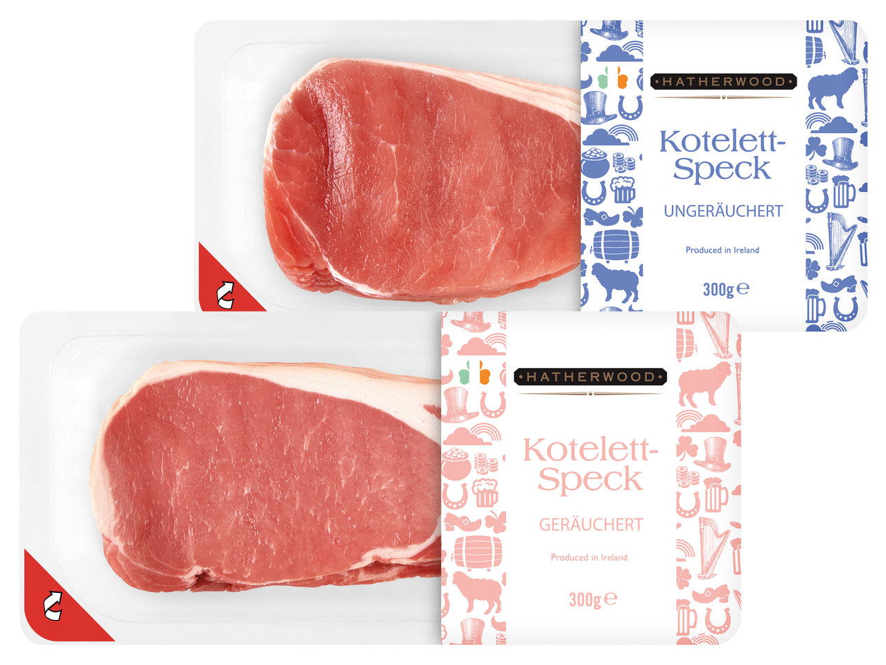 HATHERWOOD Kotelettspeck geschnitten 300 g