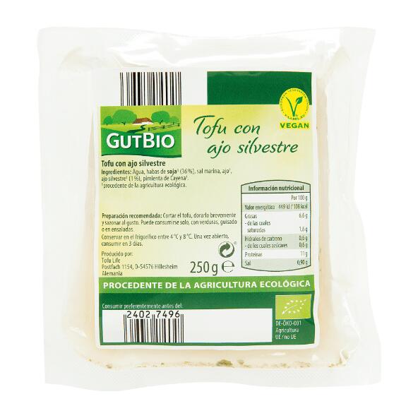 Gut Bio 				Especialidades de Tofu Biológico