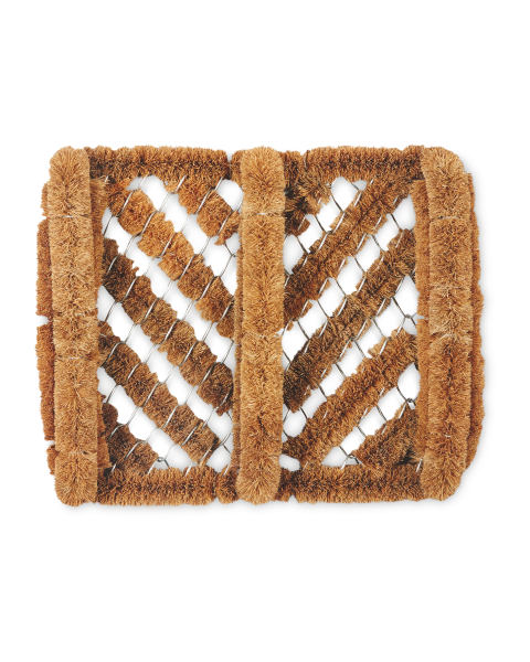 Wiregate Rectangle Coir Mat