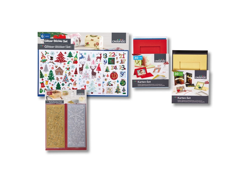 Set de cartes/ d'autocollants