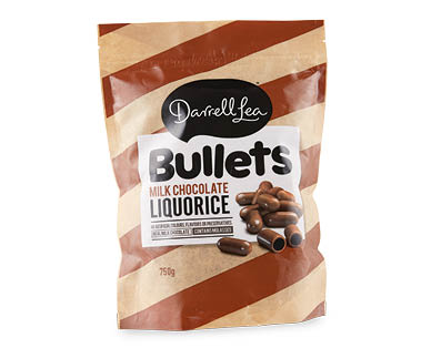 Darrell Lea Chocolate Bullets 750g or Liquorice Allsorts 850g