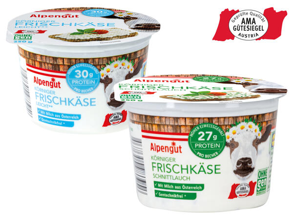 Körniger Frischkäse