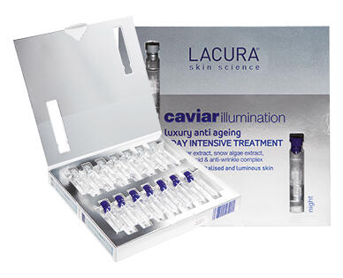LACURA(R) Caviar Illumination 7 Day Intensive Serums for Day and Night 14 x 3ml