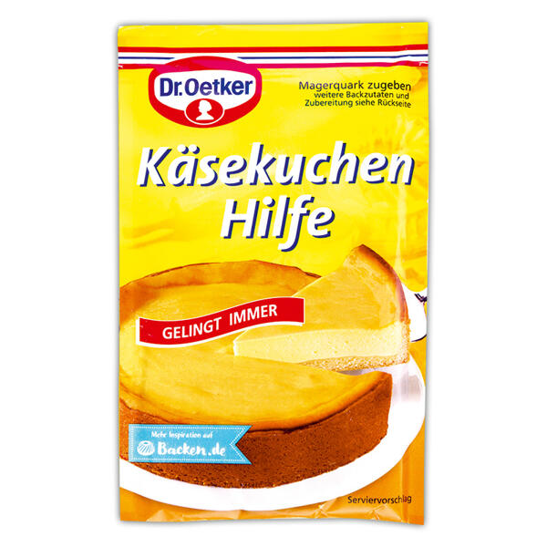 Käsekuchen Hilfe