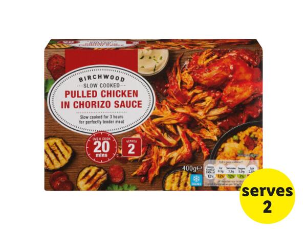 Birchwood Pulled Chicken in Chorizo Sauce