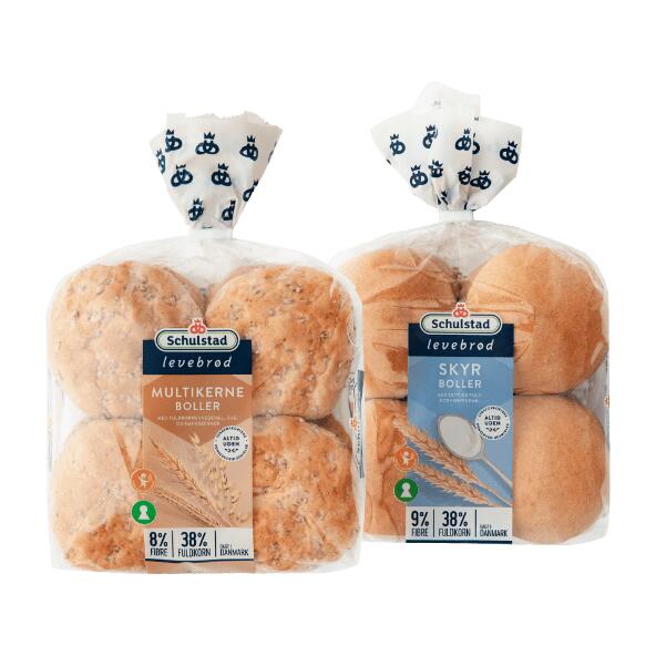 LEVEBRØD Multikerne- eller skyrboller