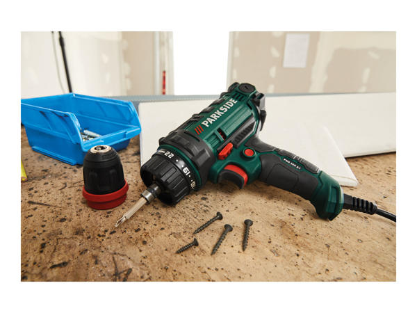 Parkside 2-Speed Corded Power Drill1