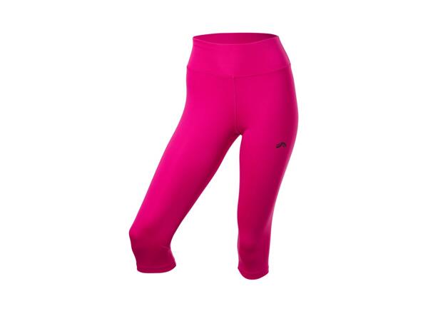 Ladies' cropped sports leggings