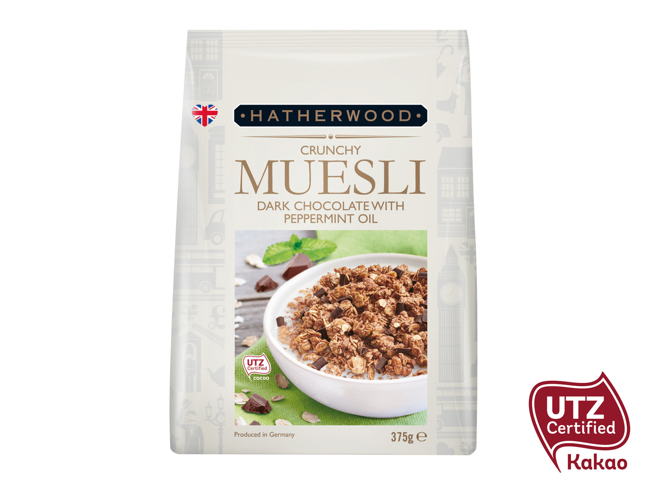 MÜSLI MED MINTCHOKLAD