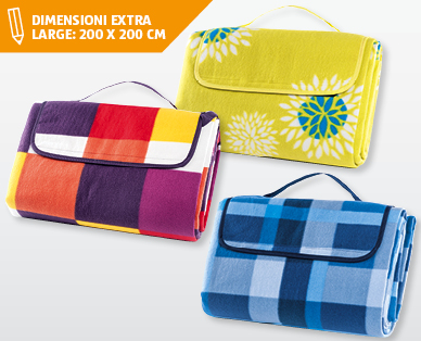 Coperta XXL da campeggio/picnic MY LIVING STYLE