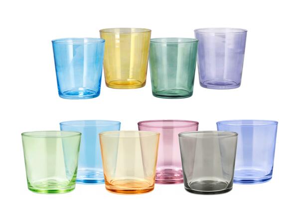 Set de verres à eau, 4 ou 6 pièces