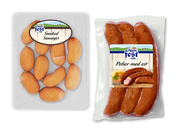 Minibockwurst eller pølser