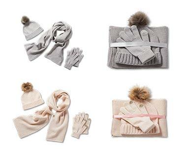Serra 
 Ladies' 3-Piece Hat, Gloves and Scarf Set