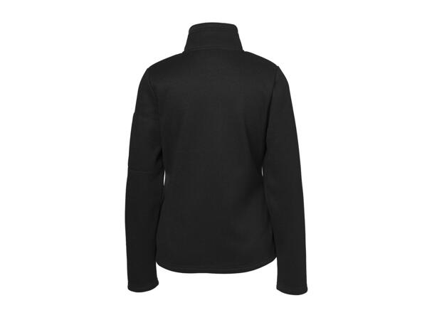 CRIVIT Ladies' Black Knitted Fleece Jacket
