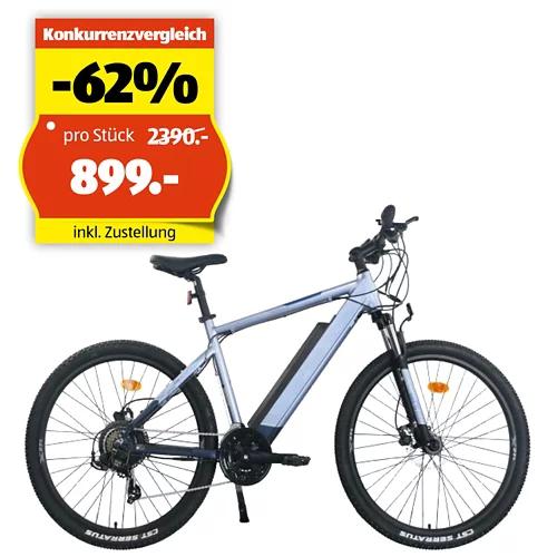 ZENITH E-Bikes Sport X – Sport ZXM°02, 27.5" (48 cm), Sky/Tint 73, 500.21.001073