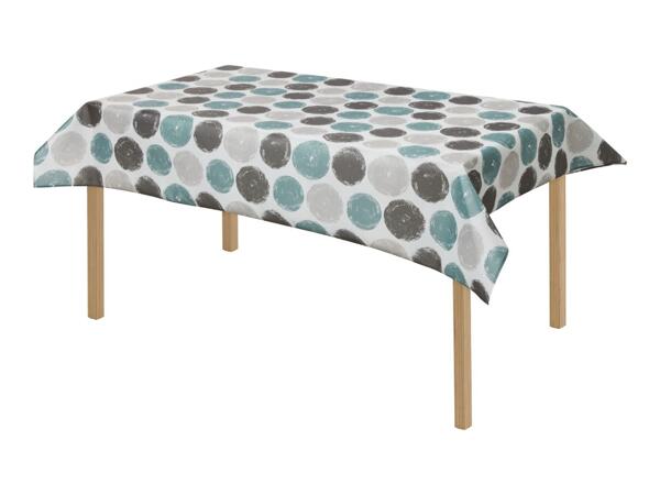 Livarno Home Tablecloth With Circles Pattern