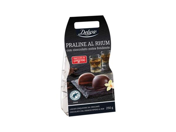 Pralines with rhum