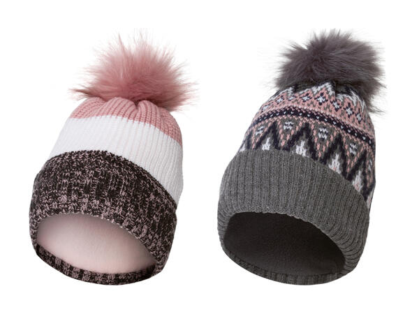 Bonnet en maille thermorégulateur