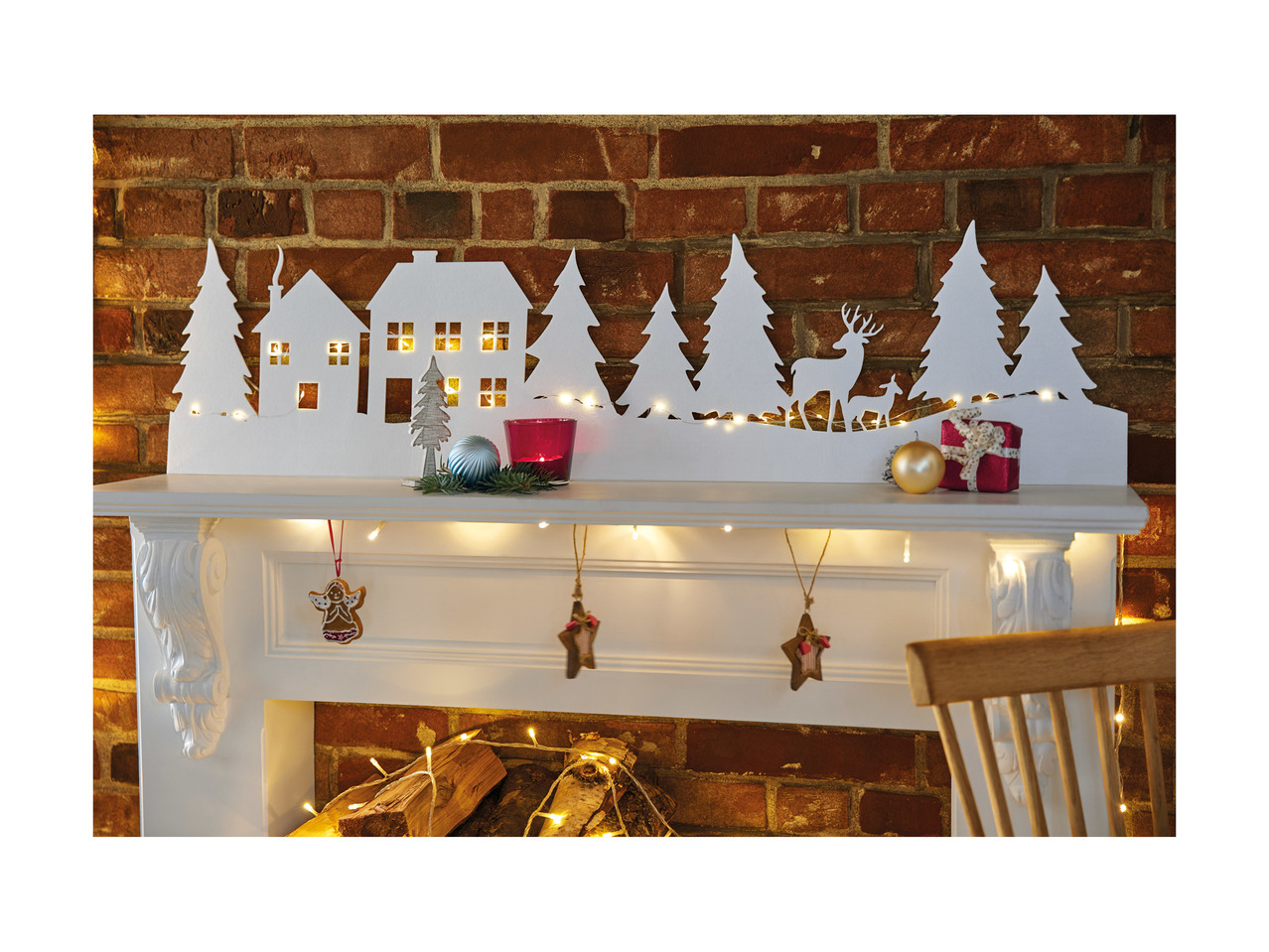 Melinera LED Felt Decoration Scene1