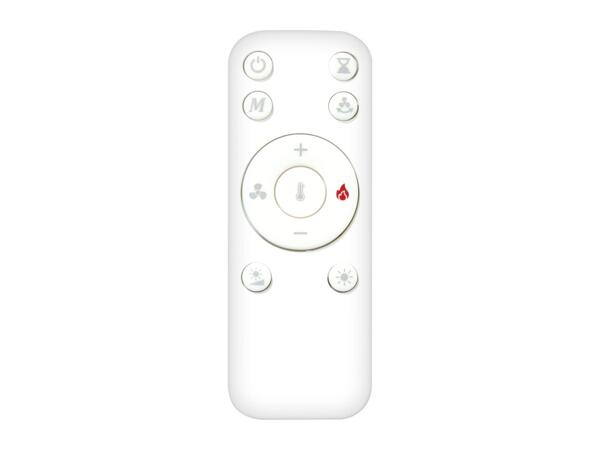 Silvercrest Bladeless Tower Fan Heater - White