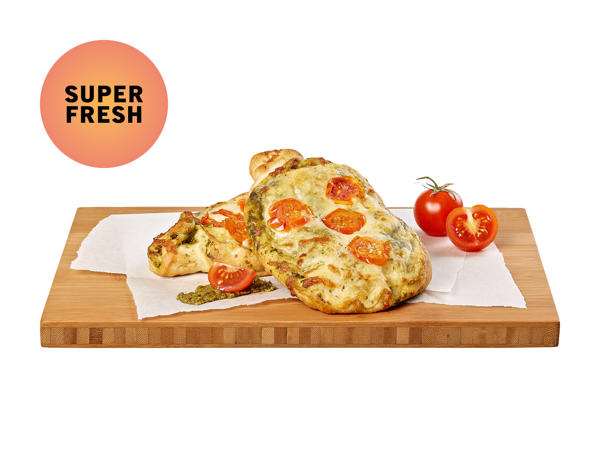 Focaccia méditerranéenne