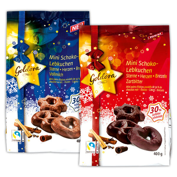 Mini Schoko-Lebkuchen