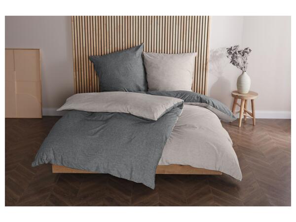 Double reversible chambray winter bedlinen