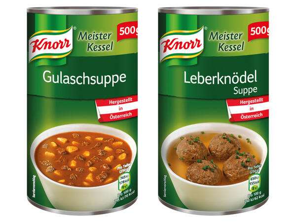Knorr Meisterkesselsuppen
