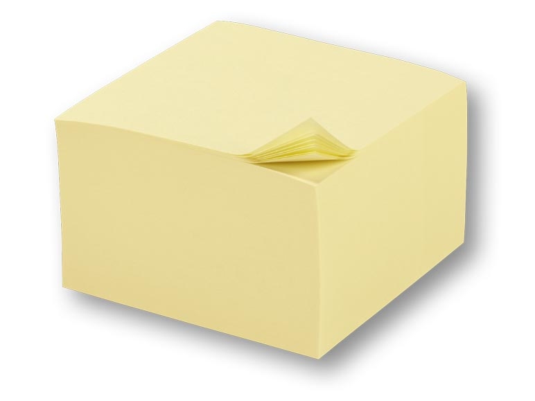 Bloc-notes adhésif