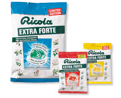 Bonbons aux herbes extra forts RICOLA