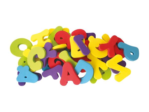 Lettres et chiffres pour le bain Nûby, 36 pièces