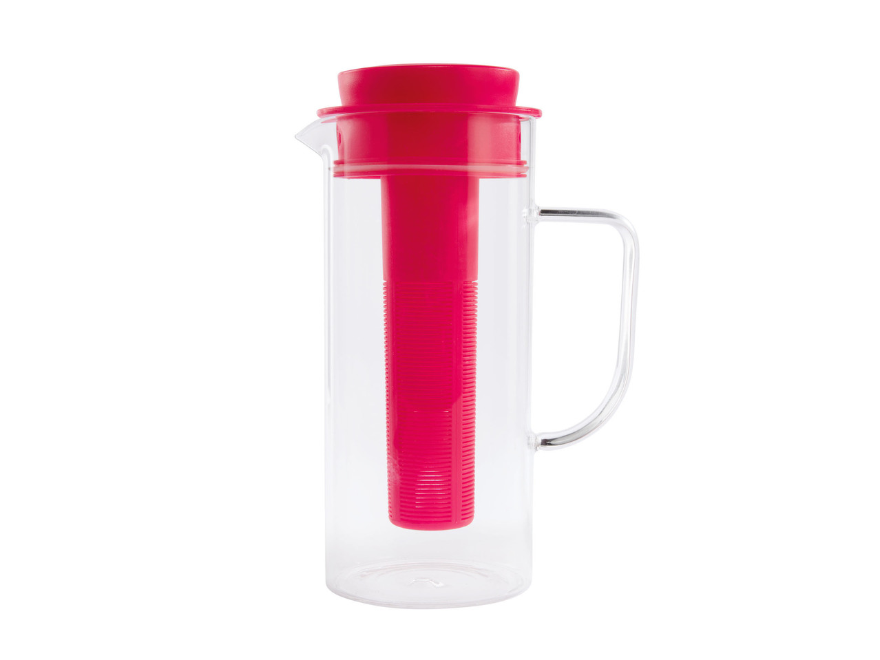 Glass Jug with Infuser and Cool Block