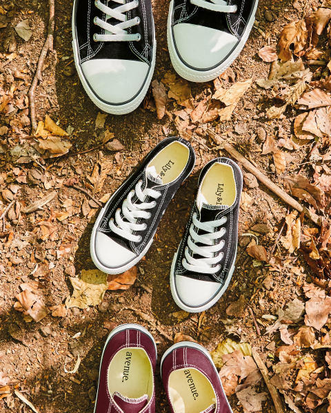 Children's Black Canvas Trainer